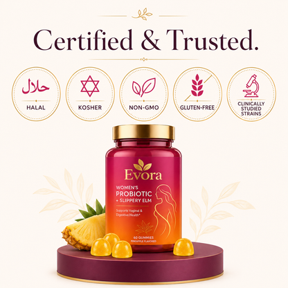 Women's Probiotic + Slippery Elm Gummies